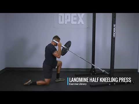 Landmine Half Kneeling Press