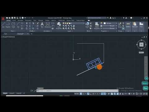 Autocad 2D dynamic block using align parameter