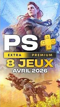 🔥 The 8 new PS+ Extra & Premium games! #gaming #psplus #playstation #ps4 #ps5 #horizon #thecrew