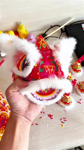 DIY Lion Dance for Chinese New Year