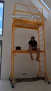 18K views · 4.8K reactions | Aby bylo jasno, nikdy v hodinovce nedělám. Lešení od @matwork.sk #work #handyman #fyp #foryou #foryoupage #remeslnik #malíř #malovani | Lukáš Zoubek | Facebook