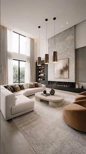 Top 5 Modern Minimalist Living Room Ideas | Elegant Neutral Interior Design Tour