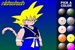 Play Dragon Ball Z Painting | Free Online  Games. KidzSearch.com