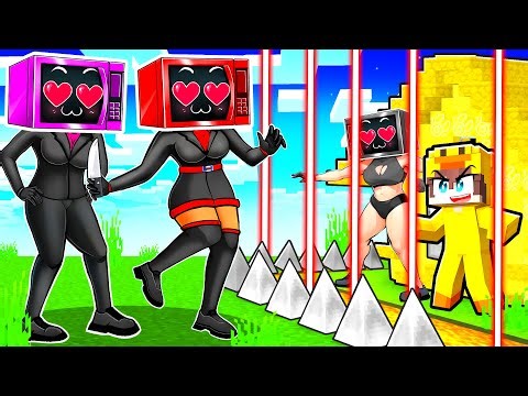 MICROWAVE WOMAN vs Most Secure Minecraft House!
