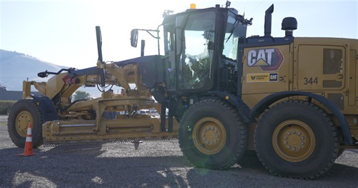 Snow Rodeo testing heavy equipment operators' skills in Missoula