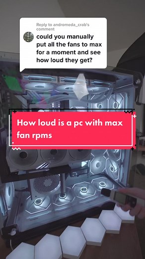 How Loud is a PC with Max Fan RPMs?