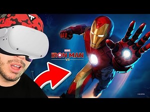 LIVE IN VIRTUAL REALITY! Playing Marvel's Iron Man VR on Meta Quest 2 #QuestPartner #MarvelGames