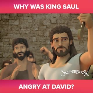 7K views · 1.3K reactions | King Saul became jealous of David.  What do you think will happen next? 樂 Watch the full episode of "David and Saul" when you become a member of the #SuperbookClub: https://go.cbn.com/uHuu | Superbook | Facebook