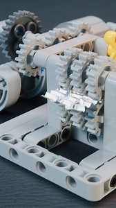 Corrugating Gear Machine Lego Technic #lego #legotechnic #machinery | Dr. Engine