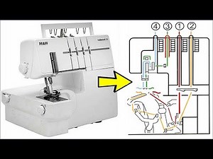 PFAFF hobbylock 2.5 Overlock Overlocker Serger Threading Machine