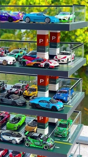Diecast Car Collection Garage 🚗 🏎️✨ #diecast #cars #satisfying