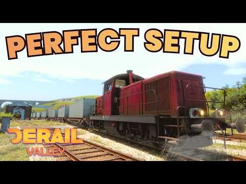Derail Valley - Realistic Difficulty - Perfect Setup