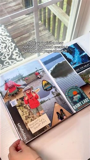 Creating scrapbook pages around my travels!