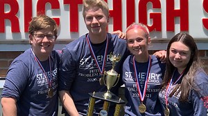 Local high school students place second in international problem-solving competition