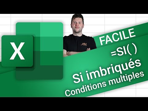 TUTO Excel débutant : TOUT sur les CONDITIONS ! [ fonction si, si imbriqués, ET, OU, inférieur,...]