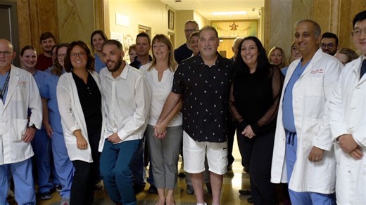 'He is here': Man who survived toxic gas exposure and his family praise Mercy Hospital medical team