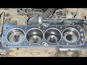 Chevrolet Aveo Engine Overhaul || Engine Head Reface Head Gasket Replacement || Engine Rebuild