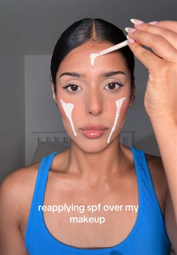 this hack makes my skin look super dewy i love itt✨☀️ @Ultra Violette Australian SPF spf50