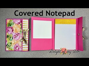 DIY Covered Notepads (Craft fair idea!)