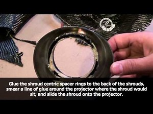 How To: Headlight Projector Retofit (Step 6: Installing the shroud)