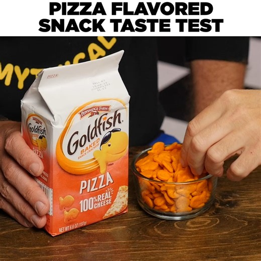 Pizza Flavored Snacks Taste Test | Rhett & Link