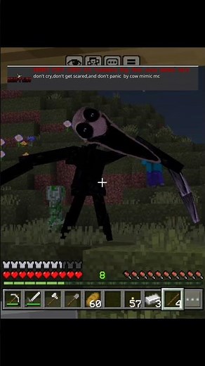 DON'T CRY 3D Is TERRIFYING... #shorts #minecraft #horror #addon