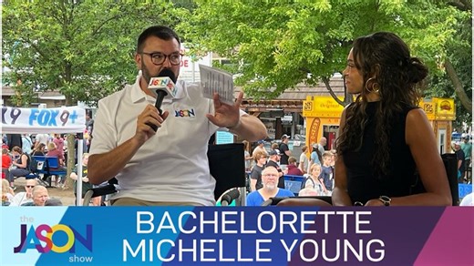 You loved her on The Bachelorette, now Michelle Young is doing her part to help teachers and students this school year. She joins Jason to talk about The Michelle Young Foundation. | The Jason Show