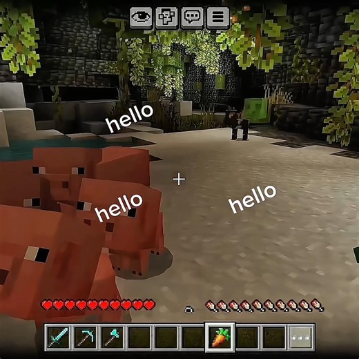 Hello #shorts #minecraft #skulledit #trollface