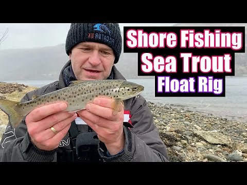 Super simple Sea Float Setup Catching Sea Trout - Shore Fishing For Beginners UK