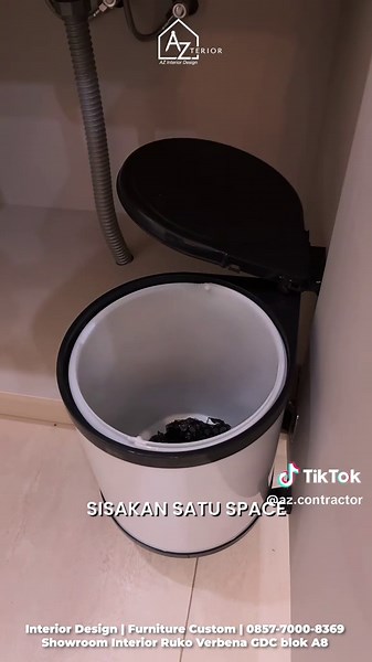 Cabinet Waste Bin untuk Dapur yang Rapi dan Estetik
