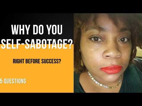 Why do you self-sabotage right before success? Friday's Five Vibe Check