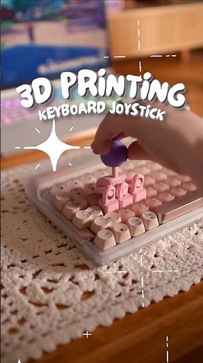 Let’s 3D Print a keyboard joystick 🕹️ Gaming 3D Prints