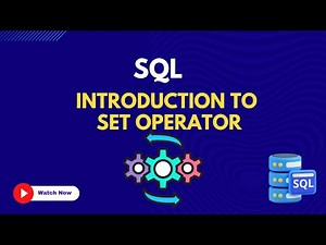 69 Set Operator Introduction
