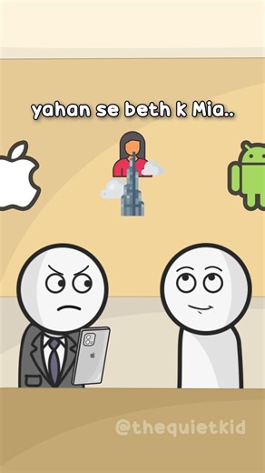 iPhone vs Android funny content Samsung #funny