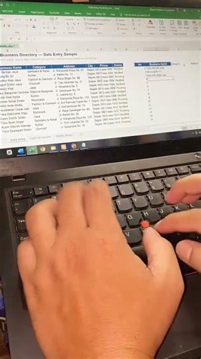 Cara Mengetik 10 Jari Cepat & Blind Typing! ⌨️🔥 #Shorts
