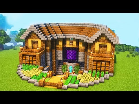 Minecraft Survival Haus bauen Tutorial 1.21 - Großes Haus bauen in Minecraft Survival