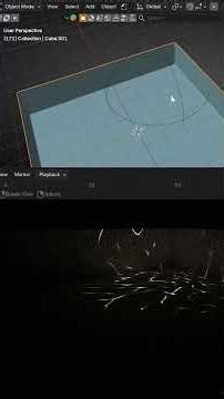 Easy Water Caustics in Blender Eevee #blender #eevee