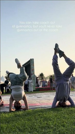 Our coaches never rest from rhythmic gymnastics🤪 #rhythmicgymnastics #gymnasticsclub #uae