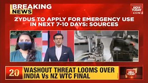 3.4K views · 19 reactions | Zydus to apply for emergency use in next 7-10 days: Sources India Today's Milan Sharma gets us all the details Watch #6PMPrime with Ankit Tyagi | India Today | Facebook