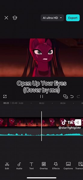 Cover of 'Open Up Your Eyes' from My Little Pony Movie