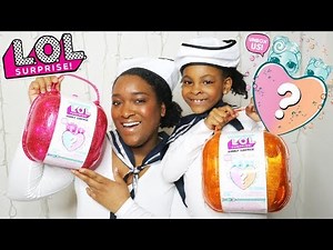 NOUVEAU ! POUPEES LOL BUBBLY SURPRISE ROSE et ORANGE Coeur effervescent fizzy heart unboxed