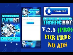 Automated Traffic Bot PRO And Get Unlimited Visitors To Your Site (Automatically No Root)