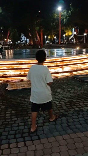 alun alun malang malam hari #shorts #jalanjalan #malang