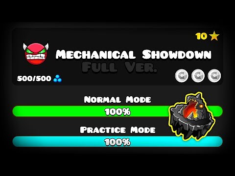"Mechanical Showdown Full Version" by: SeskelGMD [SHOWCASE] || Geometry Dash 2.2074