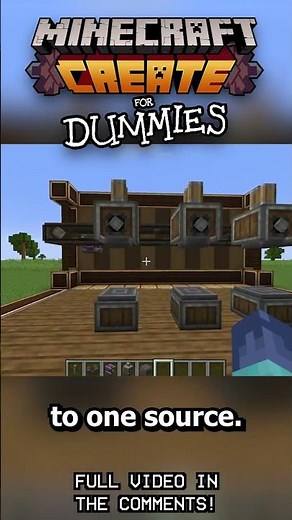 CONNECTING MACHINES - MINECRAFT: CREATE MOD FOR DUMMIES