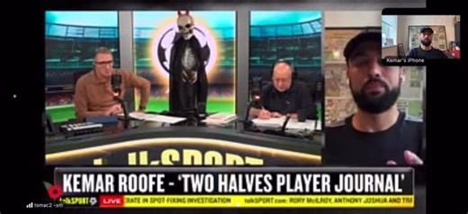 Proud to have joined @talksport Hawksbee & Jacobs today 🙌🏽 We spoke about the journey behind The Two Halves Journal and the real difference it’s making - helping players grow not just on the pitch, but off it too. It’s all about mindset, reflection and building habits that last. Grateful to see the impact it’s having across all levels of the game ⚽️💭 #TwoHalvesJournal #PlayerDevelopment #FootballMindset #GrowthOnAndOffThePitch #TalkSPORT #HawksbeeAndJacobs | Kemar Roofe