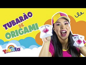 Como fazer origami de papel - Tubarão de Origami