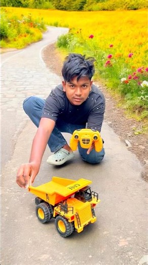 New Model Rc Remote Control Dumper Truck Unboxing ₹2500🤑#shorts