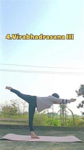 10 Powerful Standing Yoga Asanas for Strength & Balance 🧘‍♀️ #Yoga #YogaPose #Decipline #Motivation