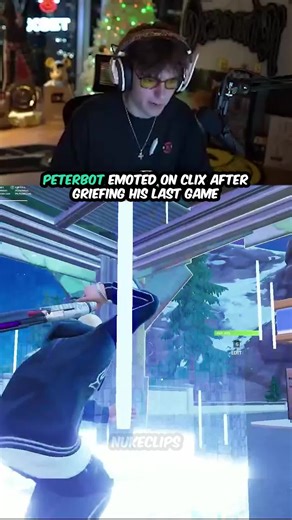 that was sad 😓 #clix #peterbot #fortnite #fyp | peterbot griefing clix